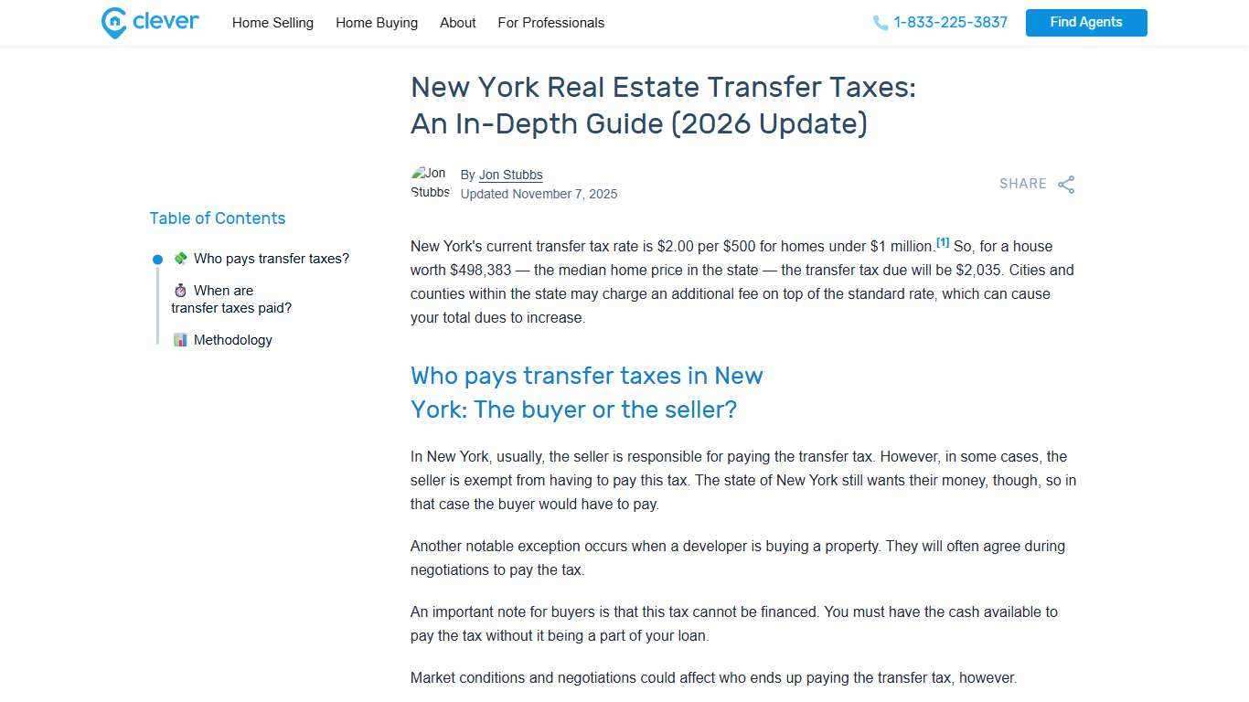 New York Real Estate Transfer Taxes: In-Depth Guide 2026 Update